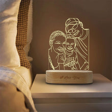 Laden Sie das Bild in den Galerie-Viewer, Personalisierte Art Nachttischlampe

